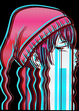 Anime Girl Vaporwave