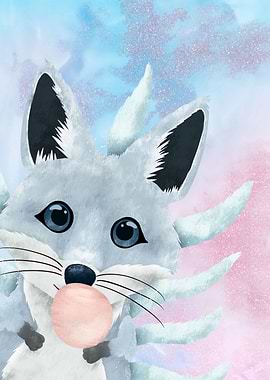 Gumiho fox bubble gum