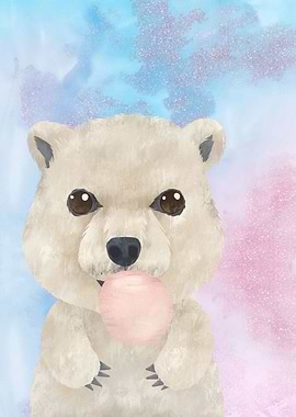 Dream Polar Bear bubblegum