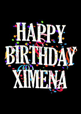 Happy Birthday Ximena