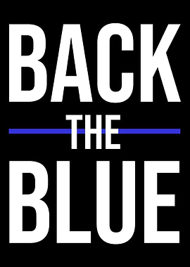 Back The Blue Police wife