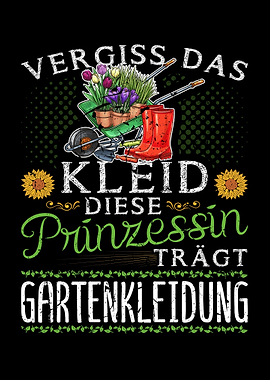 Prinzessin Garten Mama