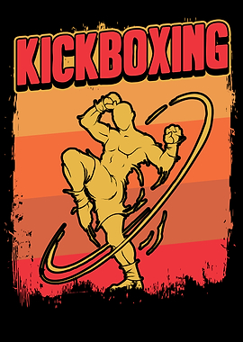 Kickboxing Vintage Kick