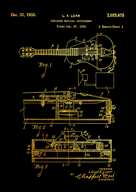 Guitar Patent