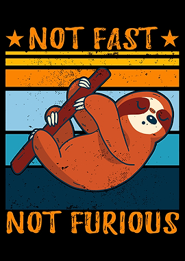 Not Fast Not Furious Sloth