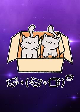 Cats in a box