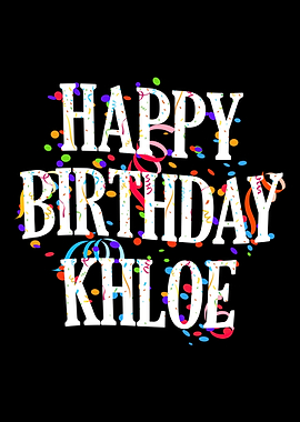 Happy Birthday Khloe