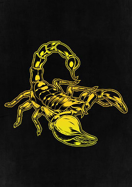 Yellow Scorpion Scorpio