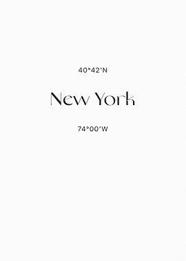 New York Coordinates