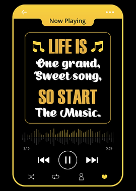 LIFE IS A SONG