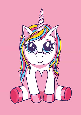 UNICORN CUTE BIG EYES