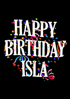 Happy Birthday Isla