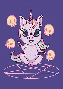 UNICORN CUTE SUMMONED