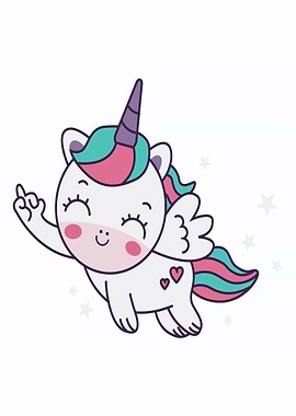 UNICORN CUTE ROCKIN