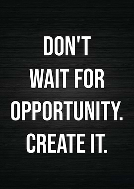 Create Opportunity