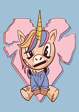 UNICORN CUTE ANIME