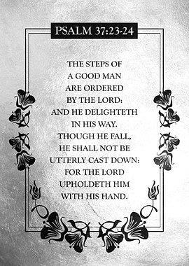 Psalm 37 23 24