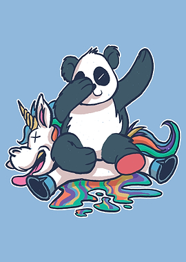 UNICORN CUTE PANDA