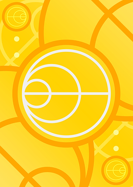 Happy Yellow Orange Glyph