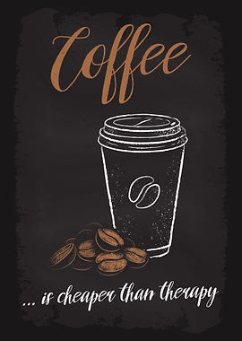 Coffee cheaper th therapy