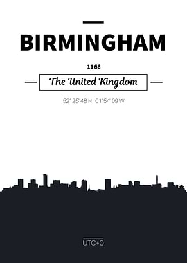Birmingham England skyline