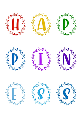 Happiness Quote Design