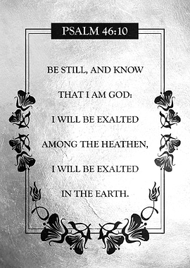 Psalm 46 10