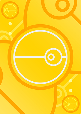 Happy Yellow Orange Glyph