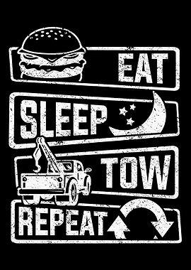 Tow Truck Driver Wrecker