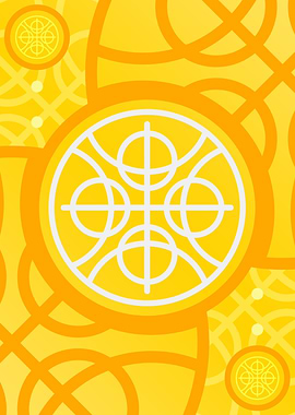 Happy Yellow Orange Glyph