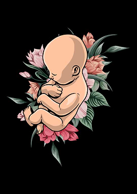 Midwife Baby Flowers