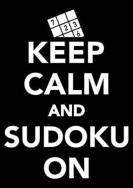 Keep calm and sudoku on