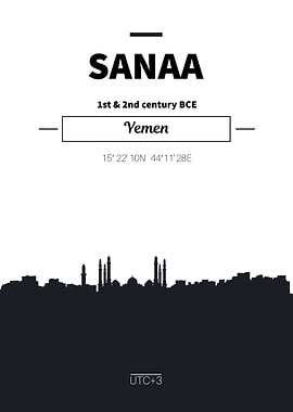 Sanaa Yemen skyline