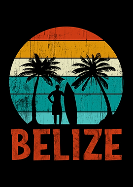 BELIZE Surfer Boy