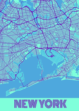 New York City Map USA