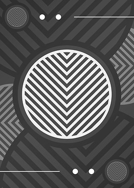 White and Gray Geometric