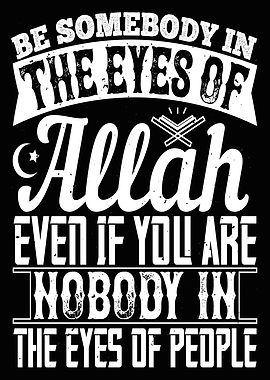 Lettering for Faith Muslim