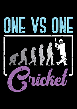 One vs One Cricket Player