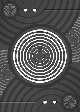 White and Gray Geometric