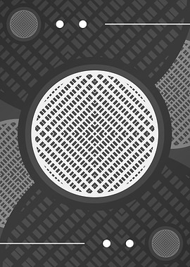 White and Gray Geometric