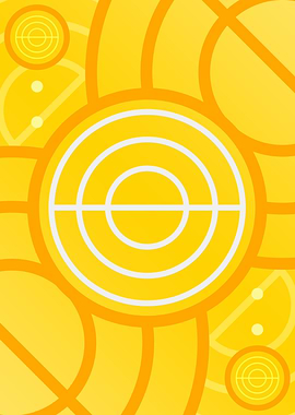 Happy Yellow Orange Glyph