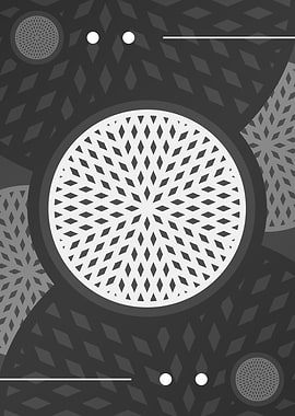 White and Gray Geometric