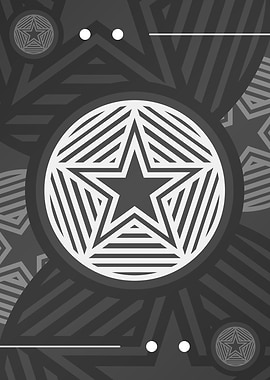 White and Grey Geometric