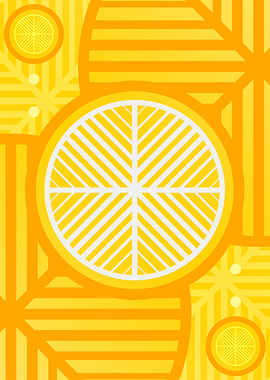 Happy Yellow Orange Glyph