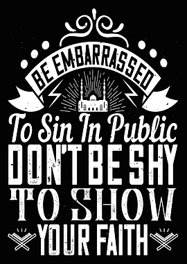 Lettering for Faith Muslim