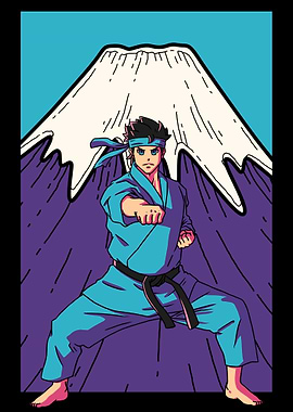 Karate Anime Boy