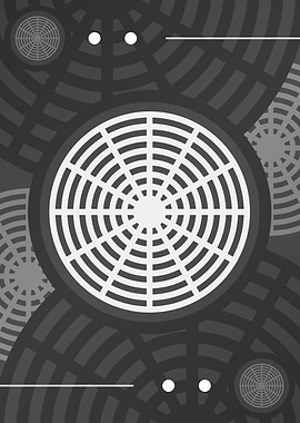 White and Grey Geometric