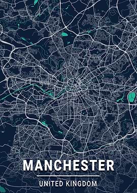 Manchester City Map