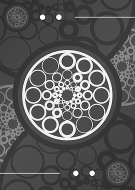 White and Grey Geometric