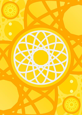 Happy Yellow Orange Glyph